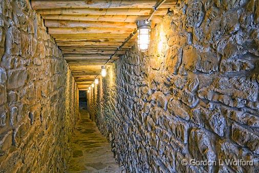 Caponniere Ramparts Passage_16122.jpg - Photographed at Fort Wellington, a national historic site (1813-40), in Prescott, Ontario, Canada.http://www.pc.gc.ca/lhn-nhs/on/wellington/visit/visit3.aspx